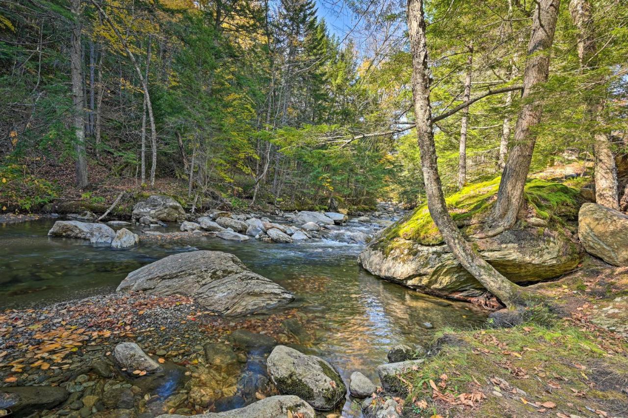 Remote Cabin With Fire Pit 3 Miles To Stowe Mtn! Dış mekan fotoğraf